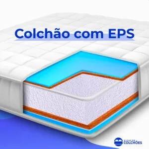 Colchão de EPS conhecido como Colchão com Isopor